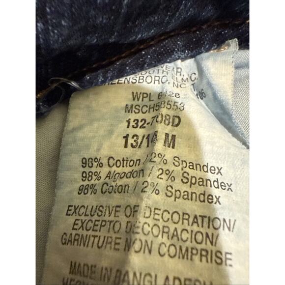 Rider's Jeans Women's Size 14 Long Bootcut Stretch Mid Rise Denim - Picture 9 of 13